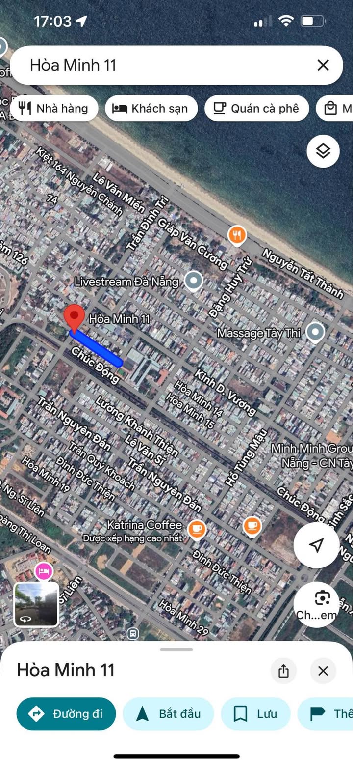 Bán nhà mặt tiền cấp 4 Hòa Minh, Liên Chiểu 74,2m² - Vị trí đắc địa gần biển!