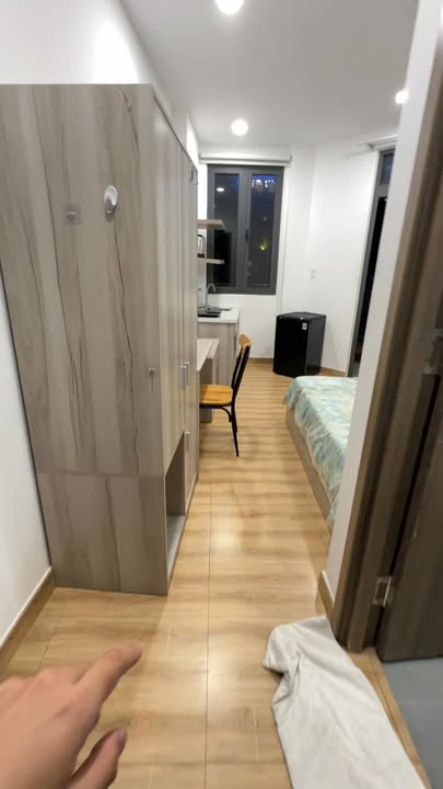 Studio cho thuê 130 Ngô Tất Tố, Bình Thạnh 25m² - Full nội thất, gần chợ