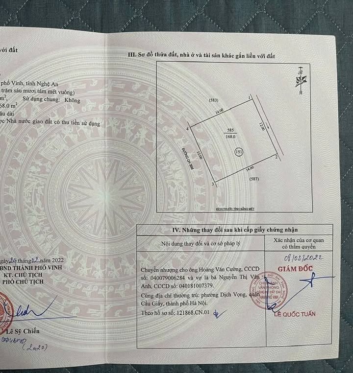 Đất nền Nghi Kim, Vinh 168m² - Vị trí đắc địa, giá đầu tư hấp dẫn!