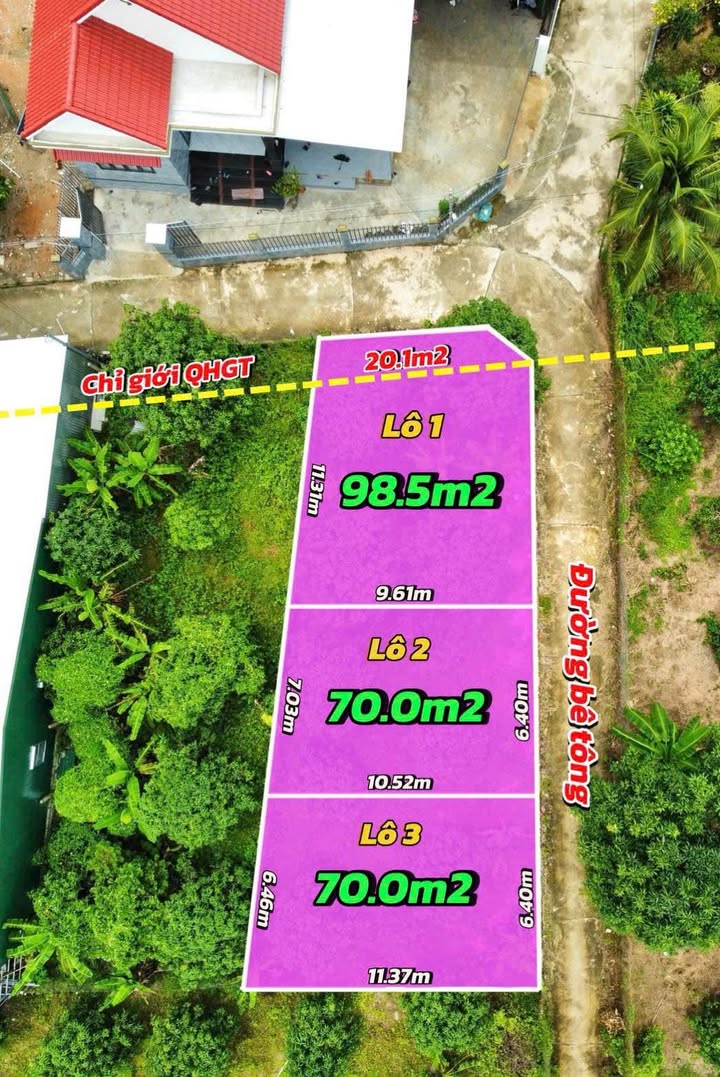 Đất nền Suối Hiệp, Diên Khánh 70m² giá chỉ 550 triệu - Đầu tư sinh lời ngay!