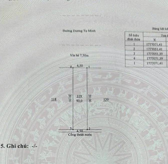 Đất nền Dương Tự Minh Đà Nẵng 180m² giá 3x tỷ - Vị trí đắc địa gần biển!