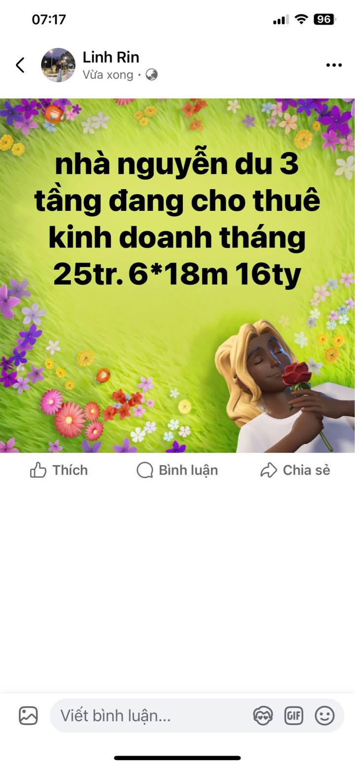 Nhà phố Nguyễn Du 3 tầng 108m² giá 16 tỷ - Đầu tư sinh lời ngay!