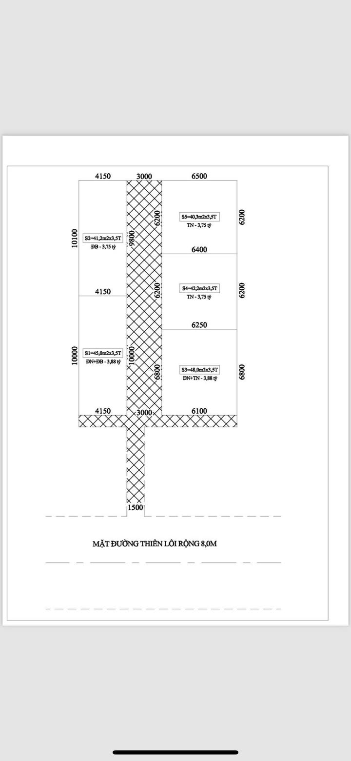 Nhà phố Thiên Lôi AEON MAILL 41m² giá chỉ từ 3.75 tỷ - Đầu tư sinh lời ngay!