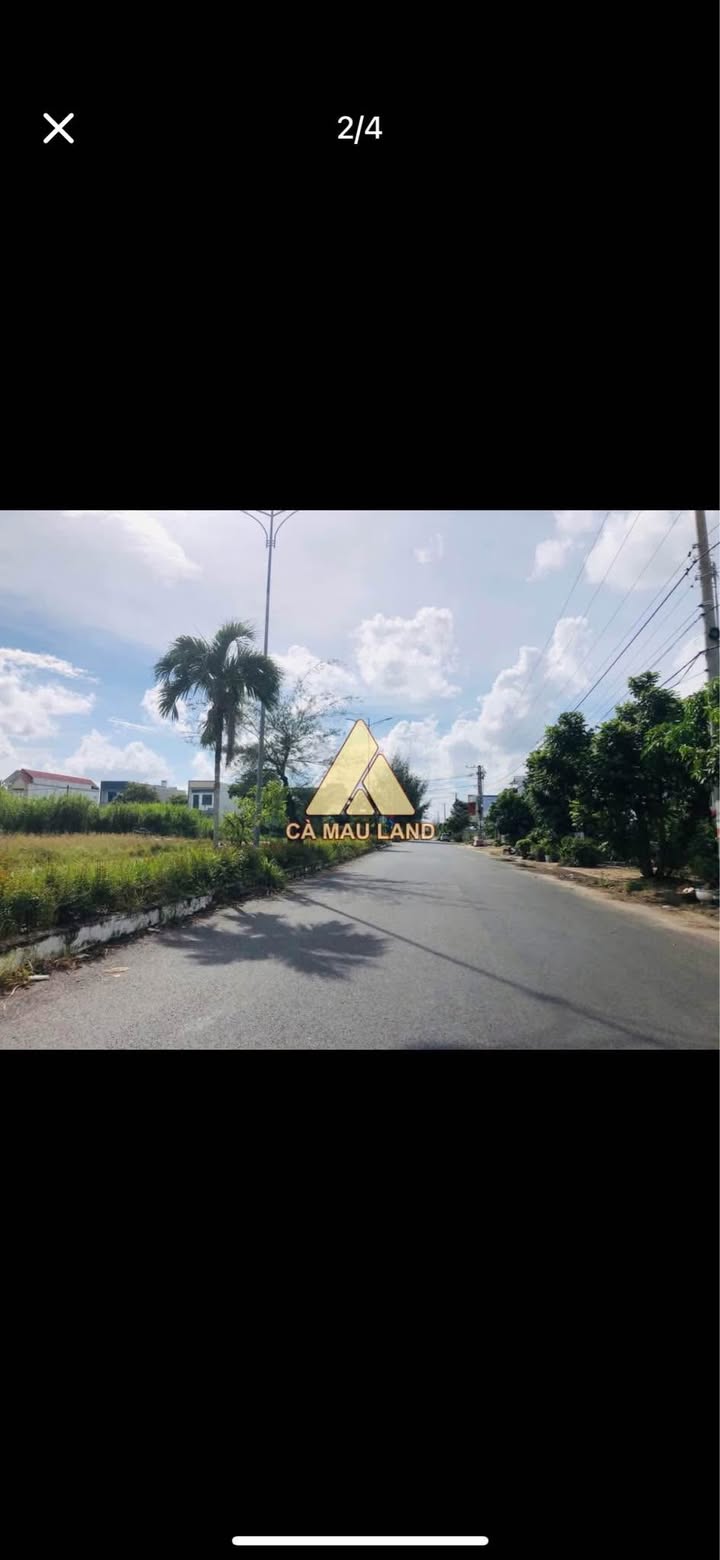 Đất mặt tiền Lê Đức Thọ Cà Mau 101.7m² giá chỉ 1.1 tỷ - Đầu tư sinh lời ngay!