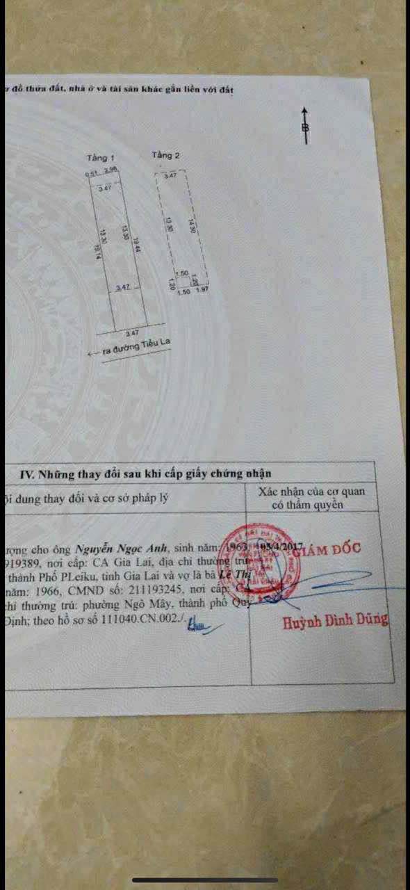 Nhà 2 tầng đường Bình An 7, Hòa Cường Bắc, 66.9m² giá 4.35 tỷ - Chính chủ thương lượng