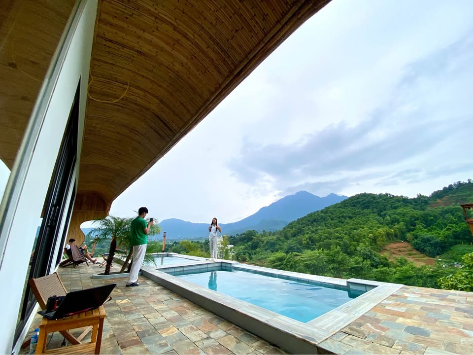 Căn Villa Vân Hòa, Ba Vì 135m² giá 3 tỷ - View núi Tản Viên tuyệt đẹp!