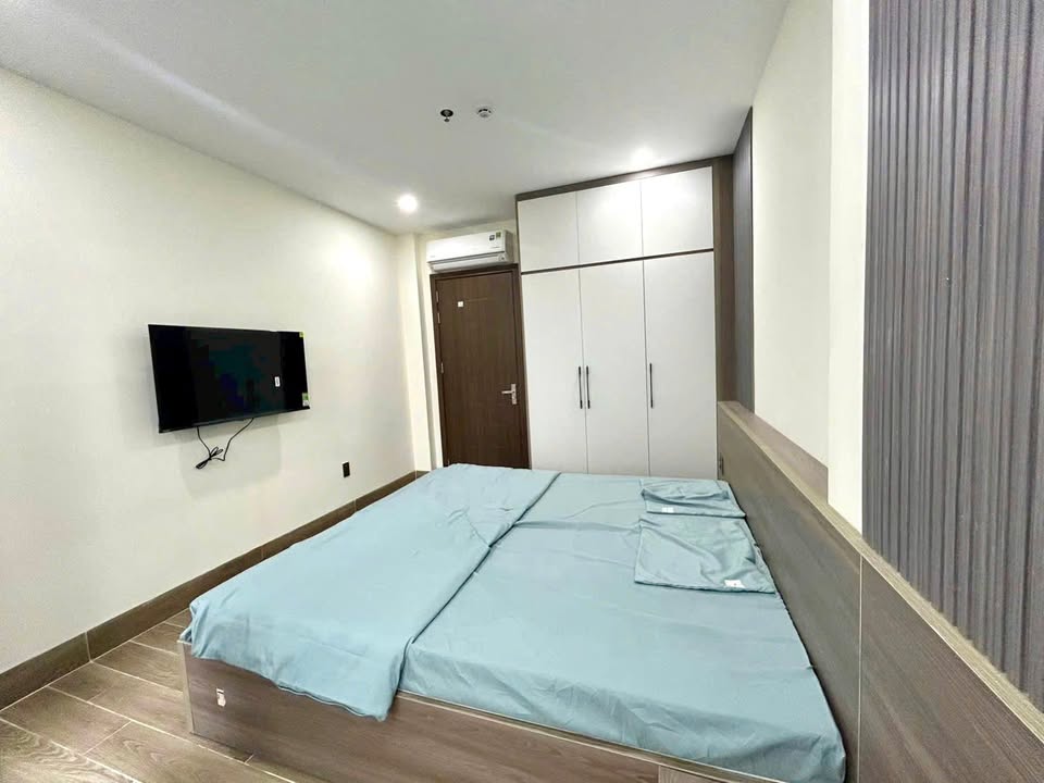 Căn hộ cho thuê Cẩm Lệ 1 phòng ngủ giá 5.7 triệu - Ban công rộng rãi, tiện nghi đầy đủ!