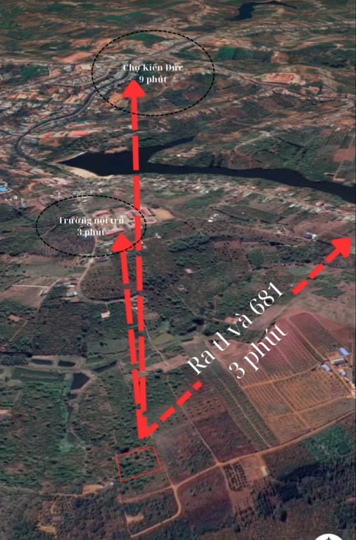 Đất nền Kiến Đức Đắk Nông 4101m² giá chỉ 1.2 tỷ - Cơ hội đầu tư tuyệt vời!