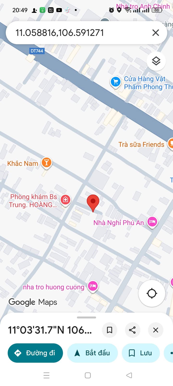 Đất Phường Phú An 246m² giá 2.1 tỷ - Vị trí kinh doanh lý tưởng!
