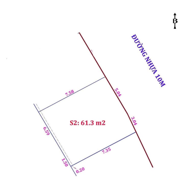 Đất tái định cư Đông Vĩnh - 61m² giá 2.5 tỷ - Vị trí đắc địa, hạ tầng hoàn thiện!