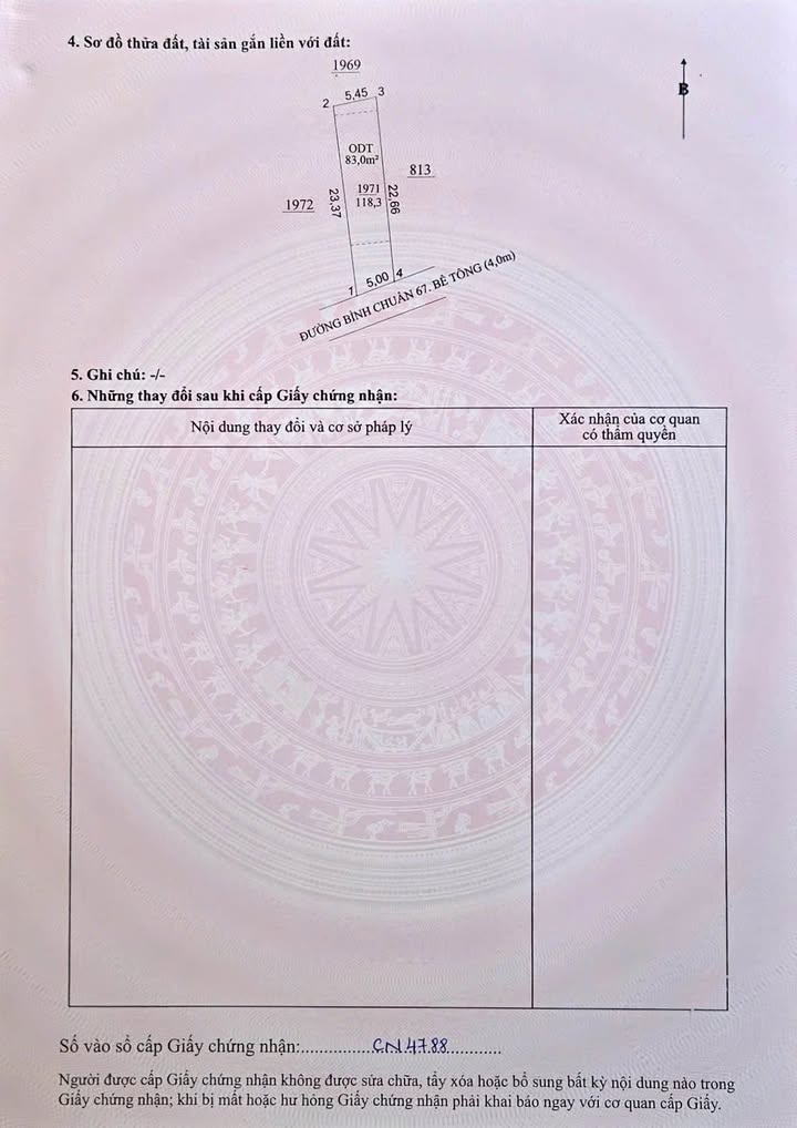 Đất nở hậu 116m² An Phú, Thuận An - Giá chỉ 2.8 tỷ!