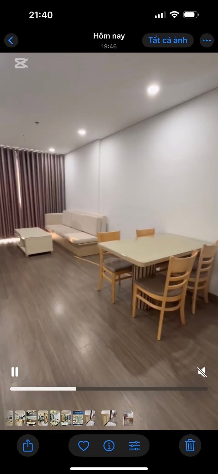 Căn hộ FPT Plaza Đà Nẵng 2PN giá 11.5 triệu - Full nội thất, tầng cao thoáng mát!