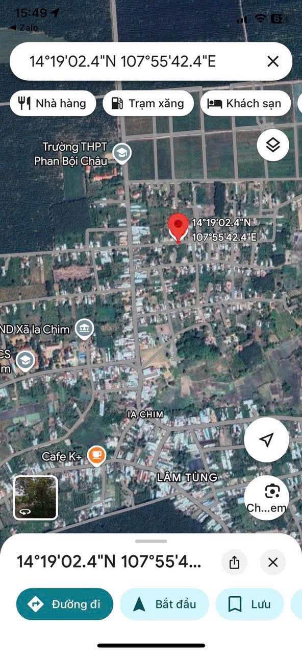 Đất thổ cư 100m² xã Ia Chim - Giá 490 triệu - Đầu tư sinh lời hấp dẫn!