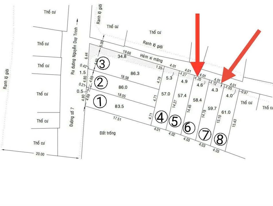 Đất nền Thủ Đức 59m² giá chỉ 5.7 tỷ - Cơ hội đầu tư hấp dẫn!