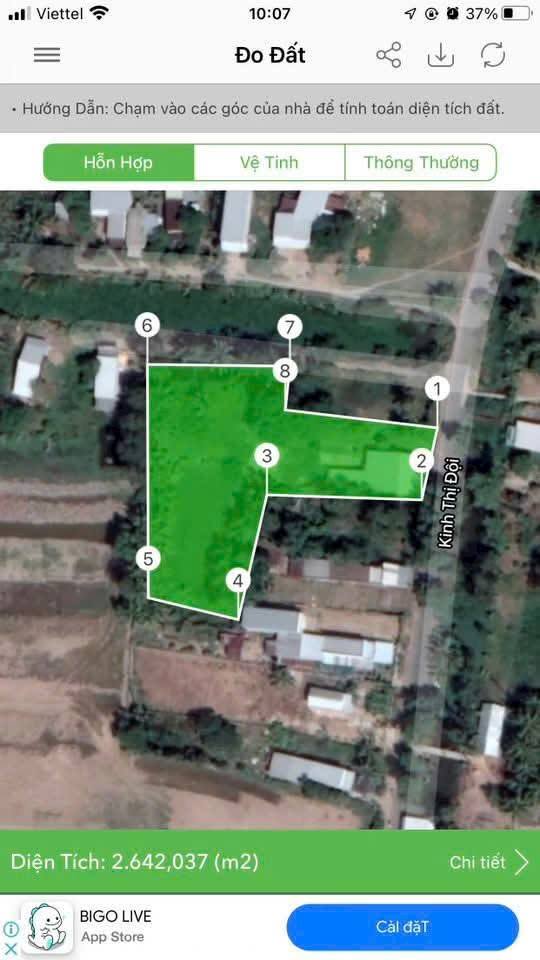 Đất 2 mặt tiền đường Nguyễn Văn Khuynh, phường 8, Sóc Trăng - Diện tích 2400m², giá thỏa thuận!