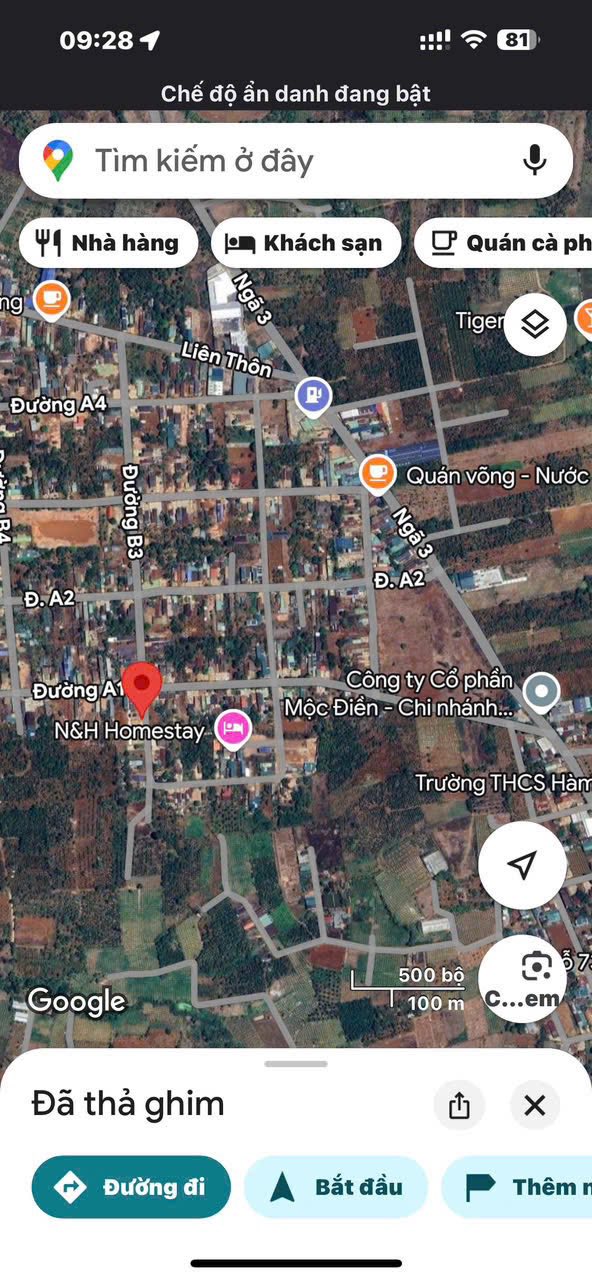 Đất mặt tiền đường B3, Buôn Ma Thuột 100m² giá 1.15 tỷ - Sổ đỏ chính chủ!