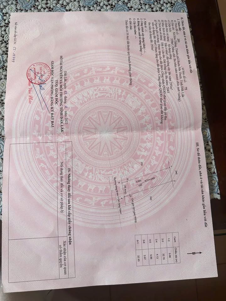 Đất nền thổ cư chính chủ tại thôn 7 Hòa Thắng, 354.68m² giá 2.2 tỷ - Sổ đỏ, bớt lộc nhẹ!