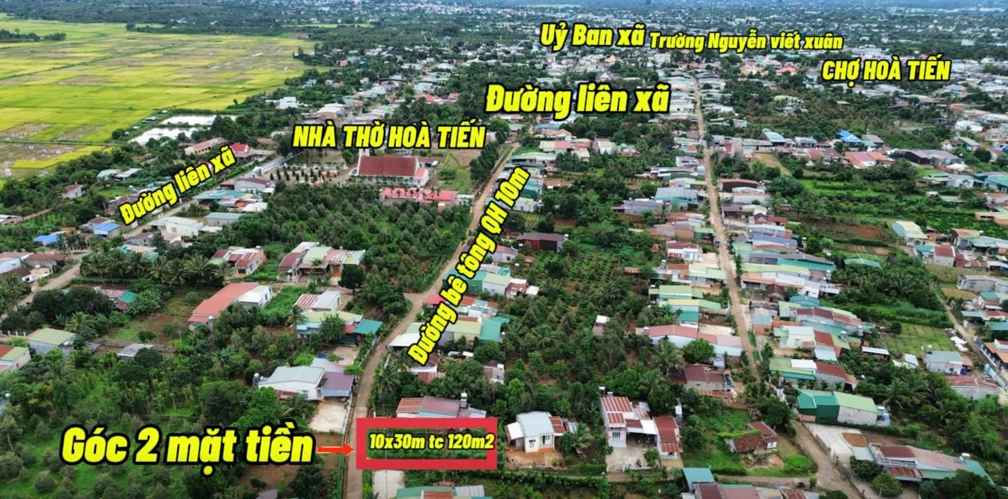 Đất nền Phước An - Krông Pắc 150m² giá 600 triệu - Đường bê tông thông thoáng!