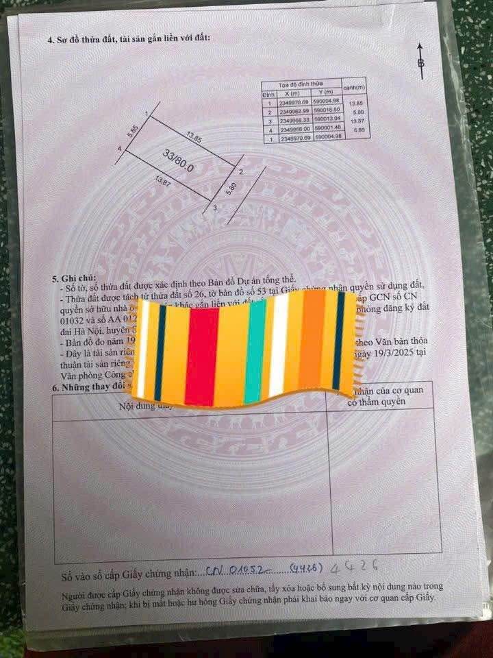 Đất nền Tiên Dược Sóc Sơn 80m² giá 1.9 tỷ - Sổ đỏ chính chủ!