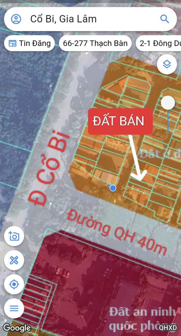 Bán đất Phân lô Đấu giá 62m² giá 8 tỷ - Vị trí đắc địa tại Cổ Bi, Gia Lâm!