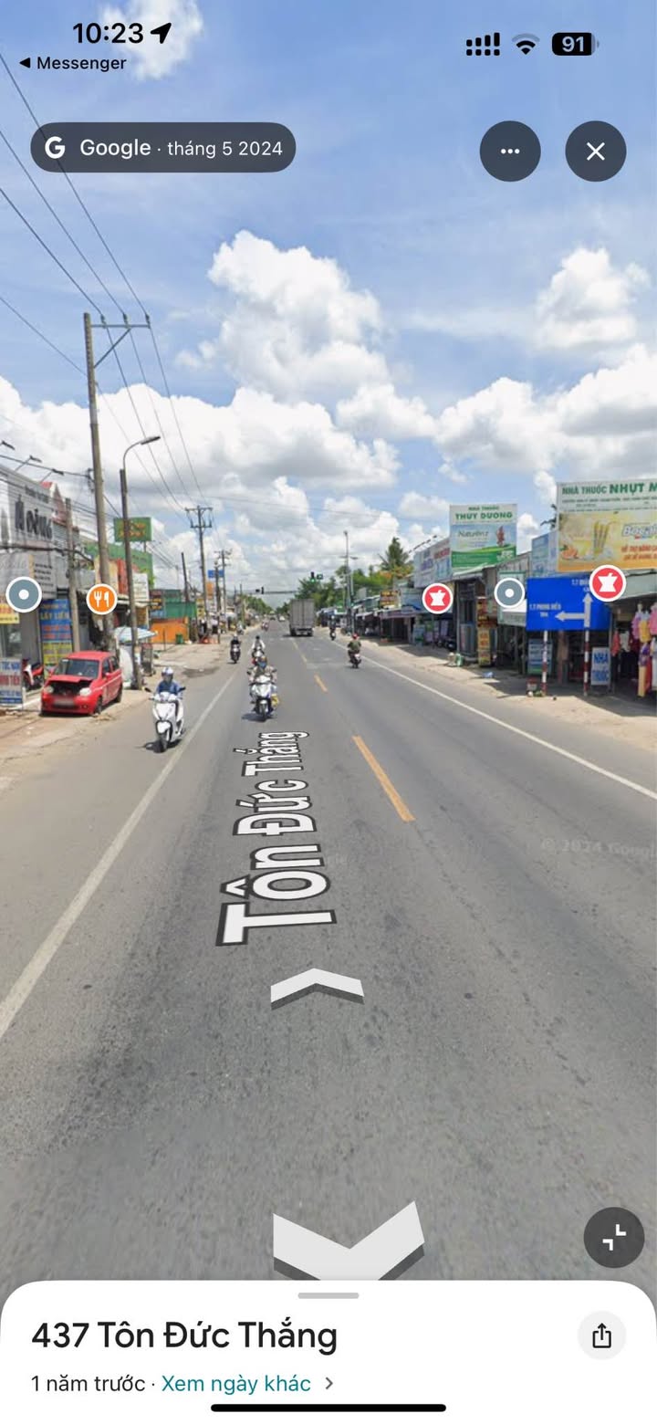 Đất nền mặt tiền đường Tôn Đức Thắng, Phường Ô Môn, Cần Thơ - Giá 4.2 tỷ, sổ đỏ chính chủ!