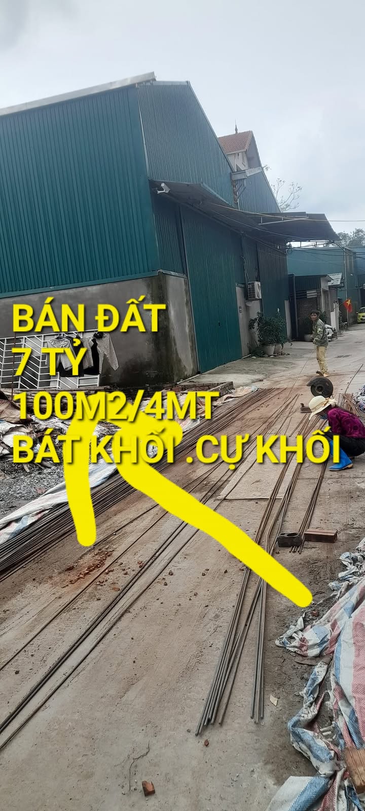 Đất Bát Khối Long Biên 100m² giá 7 tỷ - Đường ô tô vào tận nơi!
