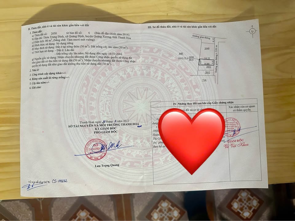 Đất nền Quảng Định 80m² giá 850 triệu - Đường ô tô thông thoáng!