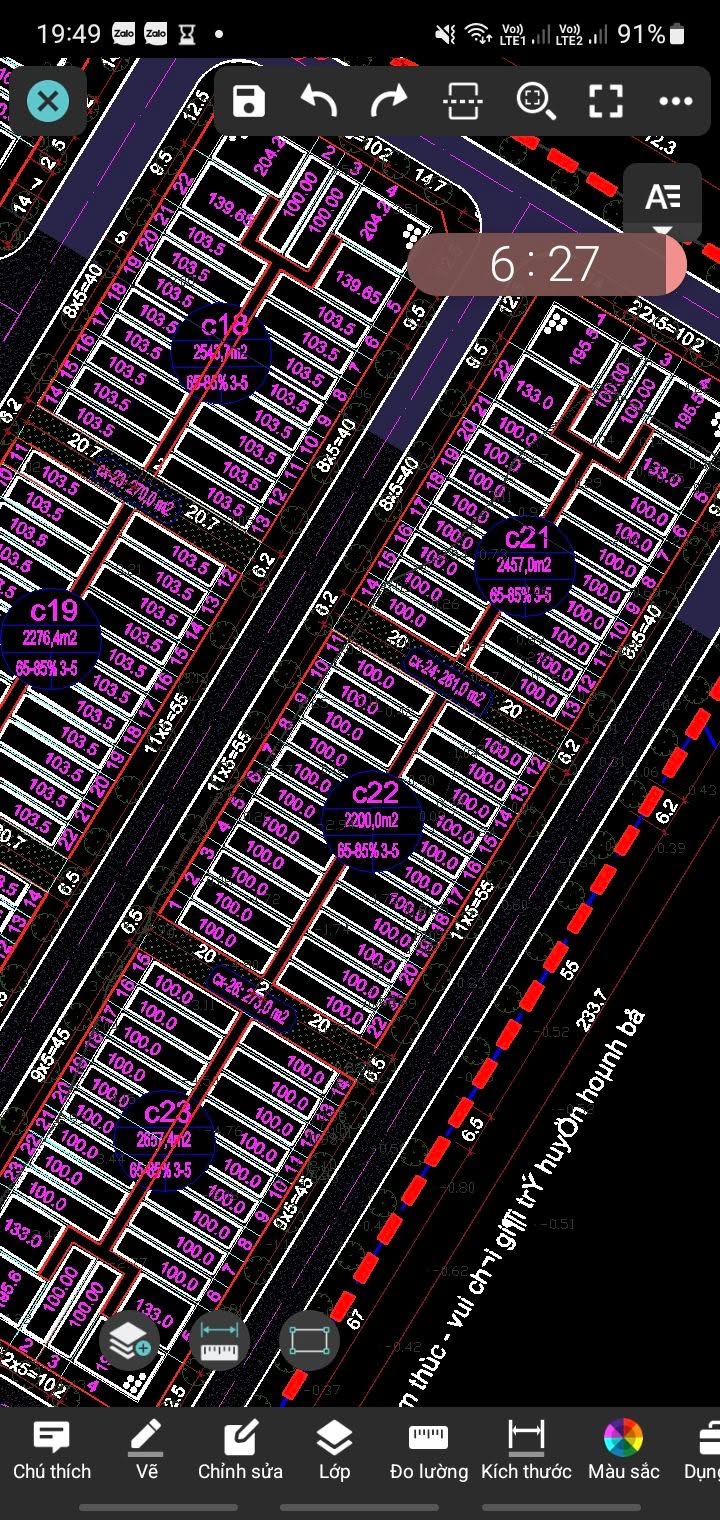 Đất nền liền kề khu đô thị Bắc Sông Trới 100m² giá 2 tỷ - Vị trí đẹp, hướng Đông Nam