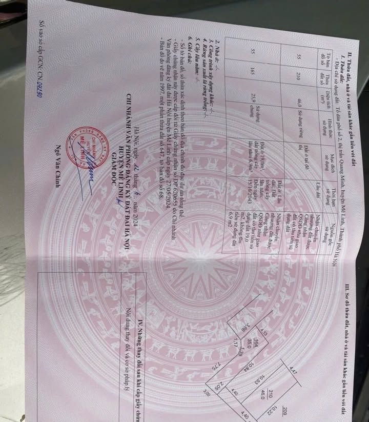 Đất nền Quang Minh 46m² giá 2.2 tỷ - Cơ hội đầu tư hiếm có!