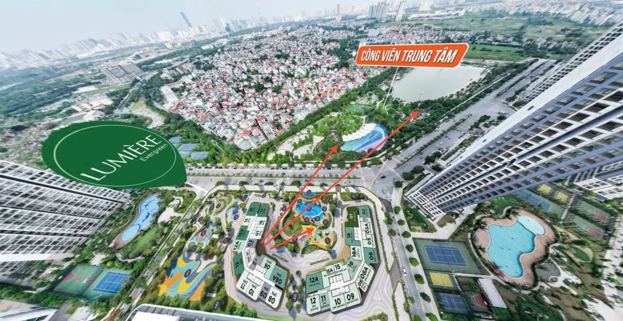 Căn hộ 1PN Vinhomes Smart City 43,5m² giá 4,95 tỷ - View hồ tuyệt đẹp!