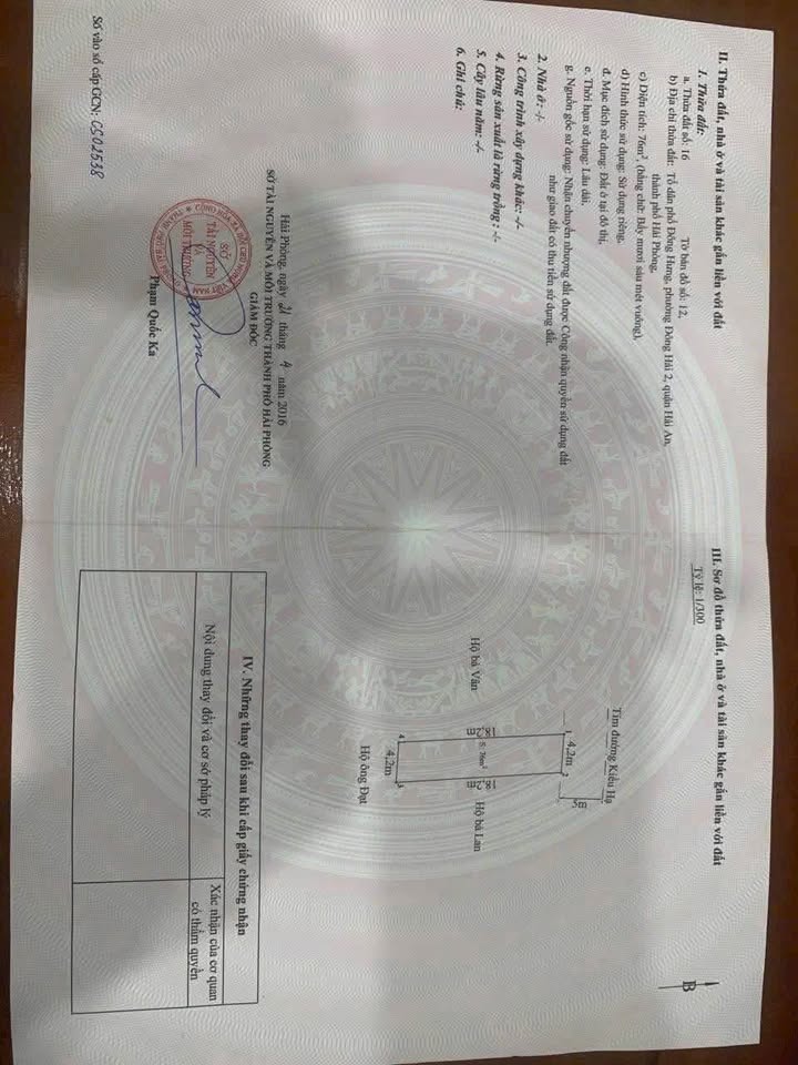 Bán đất mặt đường Kiều Hạ, Hải An 76m² giá chỉ 3 tỷ - Cơ hội kinh doanh tuyệt vời!