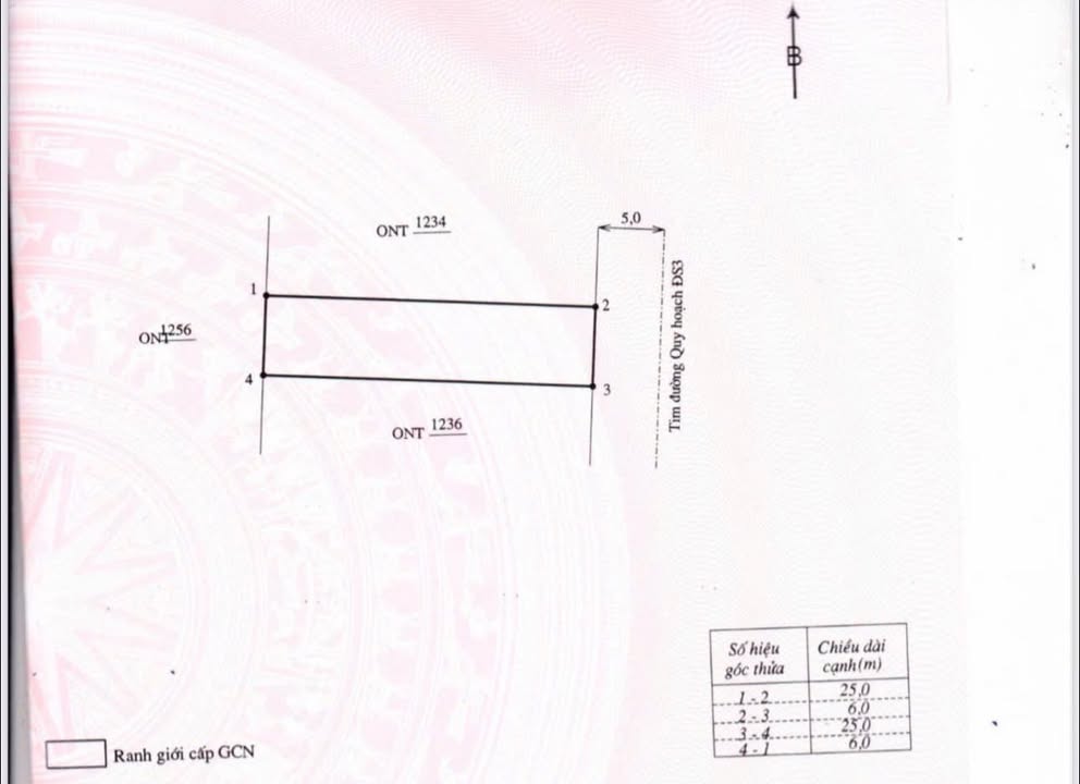 Bán lô đất thôn Thọ Tân Bắc, An Nhơn 150m² - Sổ hồng chính chủ, giá cực tốt!