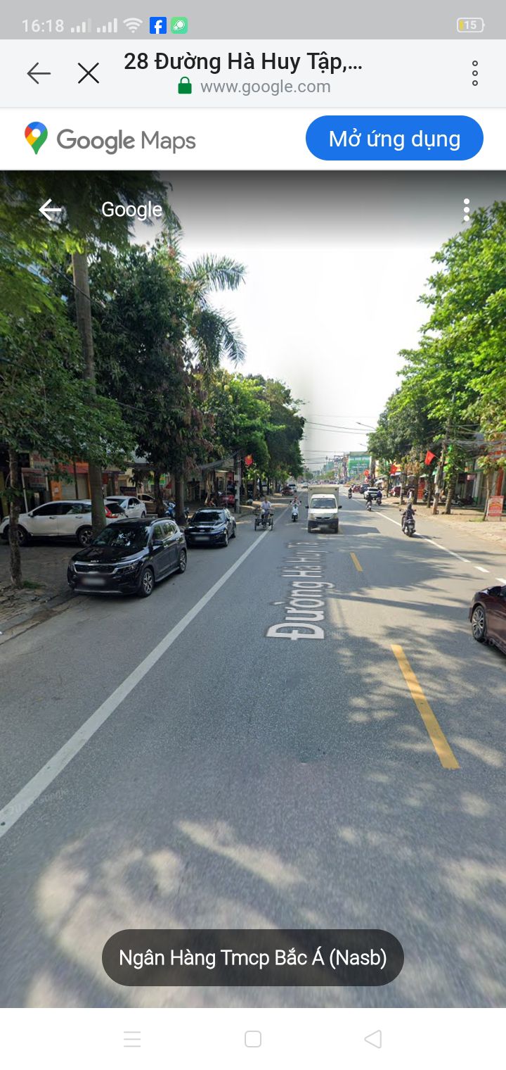 Đất vàng mặt đường Hà Huy Tập TP Vinh 83m² - Cơ hội đầu tư kinh doanh tuyệt vời!