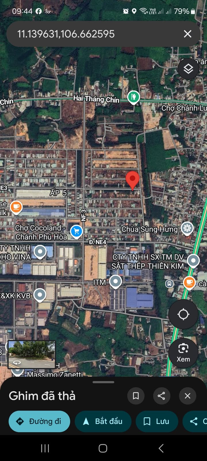 Đất mặt tiền đường NE3, Chánh Phú Hòa, Bến Cát 204m² giá 3.1 tỷ - Đầu tư sinh lời cao!