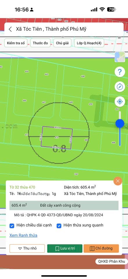 Đất nền Tóc Tiên Phú Mỹ 600m² giá 1 tỷ - Cơ hội đầu tư hấp dẫn!