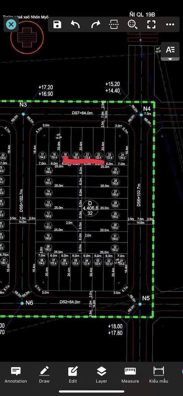 Đất nền Nhơn Mỹ, Quy Nhơn 122m² - Giá xả lỗ, cơ hội đầu tư tuyệt vời!