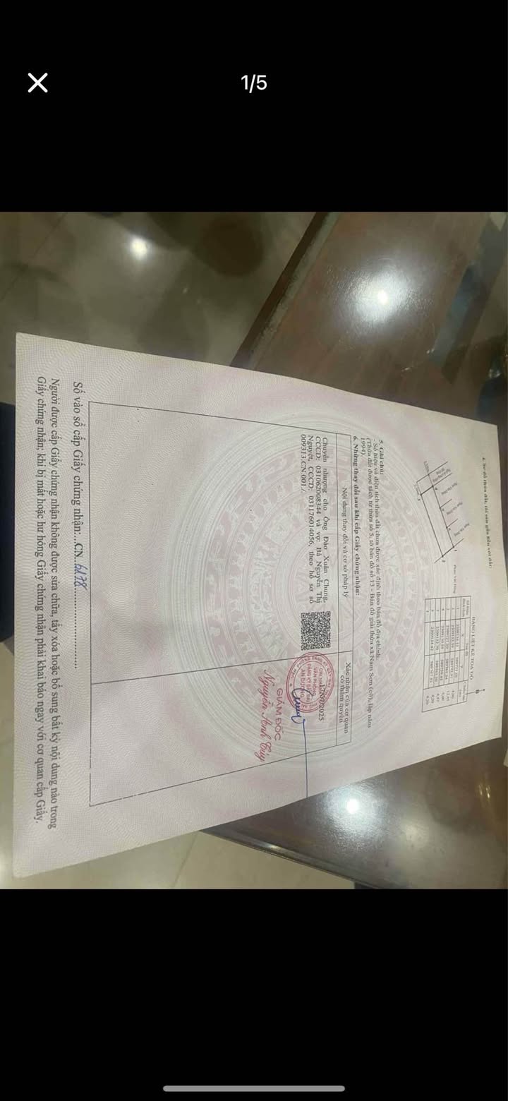 Đất nền Nam Sơn, An Dương 51.4m² giá 1.2 tỷ - Gần trục Lương Quán, ô tô vào tận nơi!