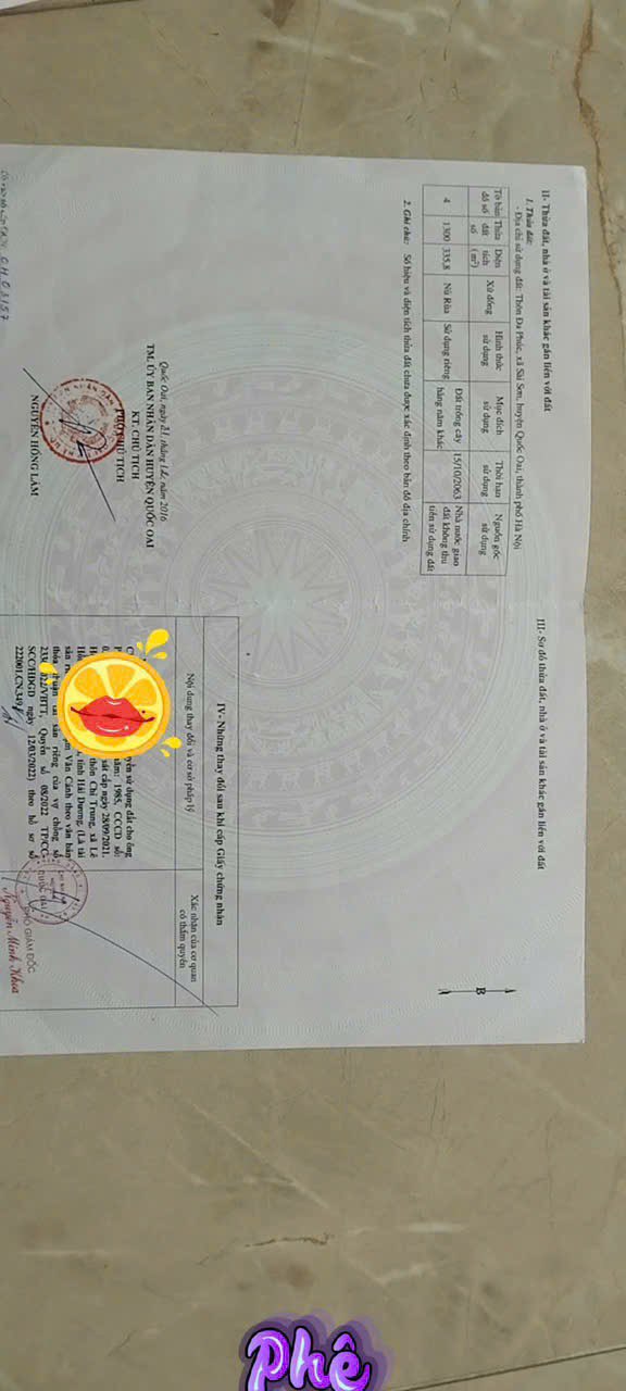 Đất nền Sài Sơn, Quốc Oai 335m² giá thỏa thuận - Sổ đỏ chính chủ!