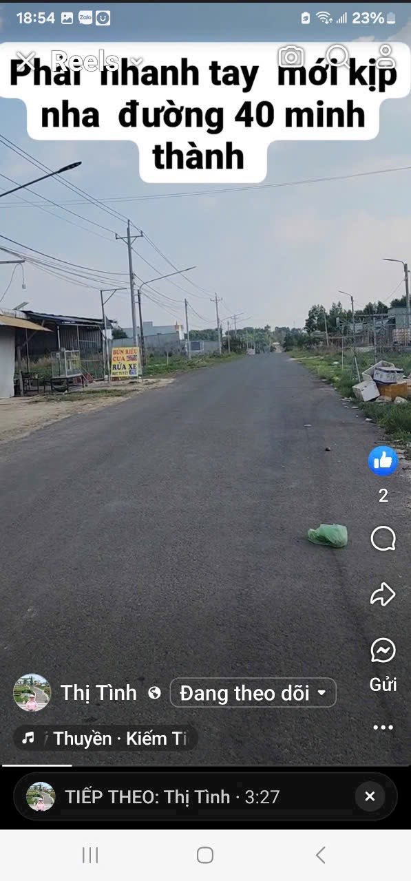 Đất nền đường 40, phường Minh Thành, 325m² giá 1.3 tỷ - Đầu tư sinh lời ngay!