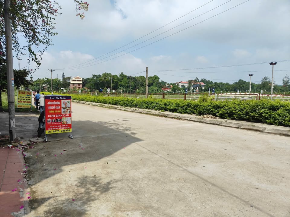 Đất mặt tiền Trưng Vương, Việt Trì 90m² giá 2.9 tỷ - Đối diện trung tâm sát hạch lái xe