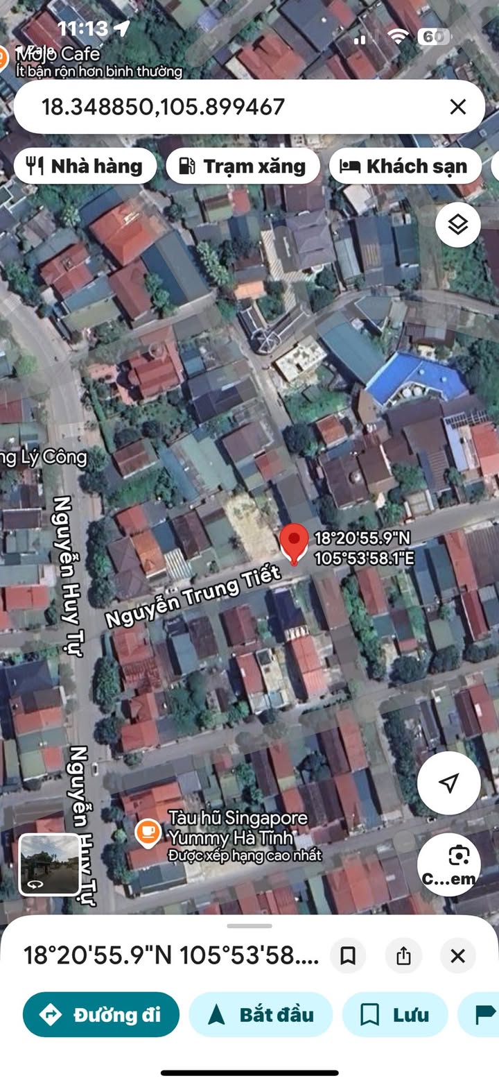 Đất mặt tiền kinh doanh đường Nguyễn Trung Tiết, Hà Tĩnh 133m² giá 4.2 tỷ - Cơ hội đầu tư tuyệt vời!