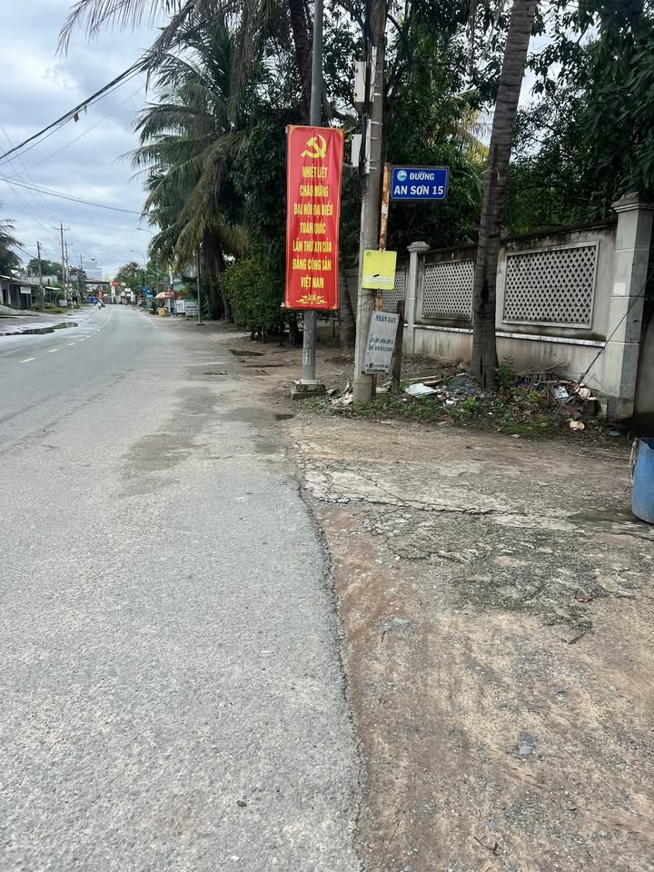 Đất mặt tiền đường An Sơn 15, Thuận An 495m² giá 12 tỷ - Cơ hội đầu tư tuyệt vời!