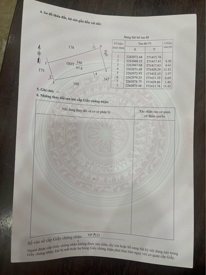 Đất nền chính chủ tại Ngõ 3 Bùi Bằng Đoàn 97m² giá 1.45 tỷ - Ô tô đỗ gần