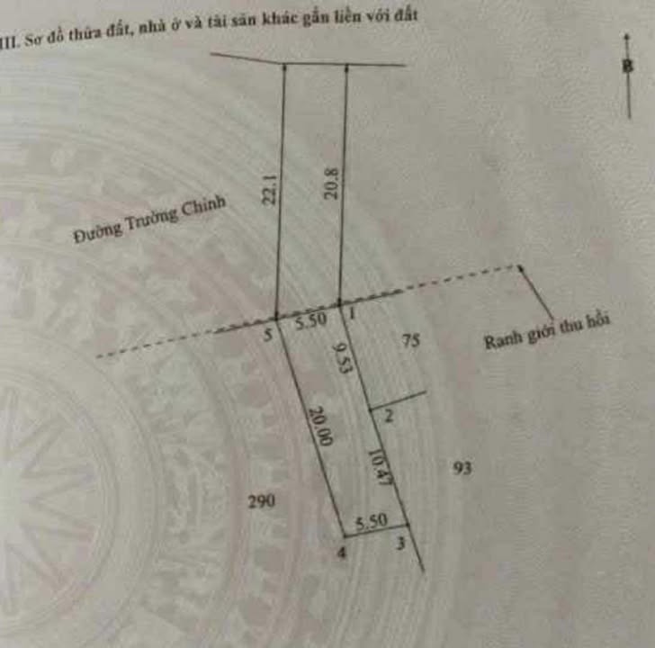 Bán FrontHouse mặt tiền Trường Chinh, Đông Hà 110m² giá 1.5 tỷ - Đường nhựa cao ráo không ngập lụt!