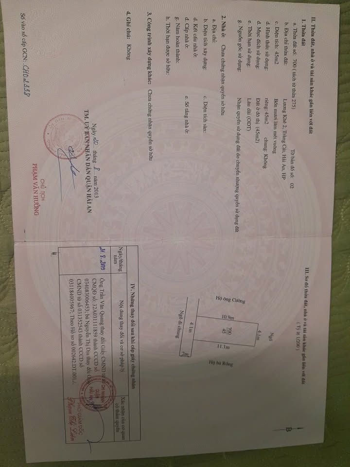 Đất 35m² đường Cát Linh, Hải An giá 1,1 tỷ - Phù hợp kinh doanh!