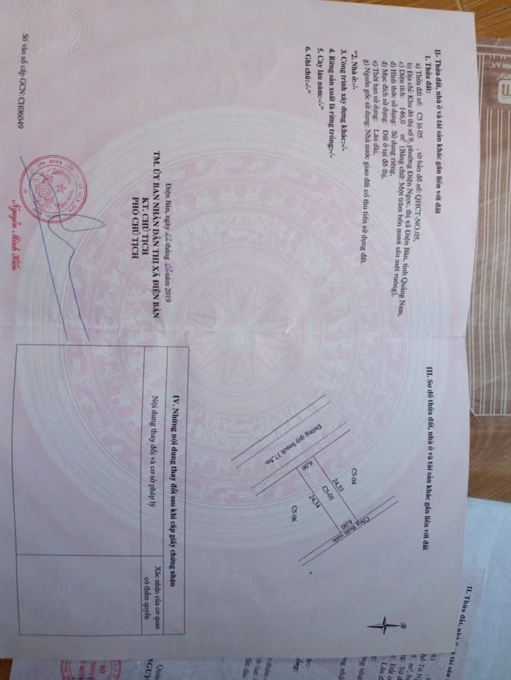 Đất nền Điện Ngọc 146m² giá 3 tỷ - Gần chợ, vị trí cực đẹp!