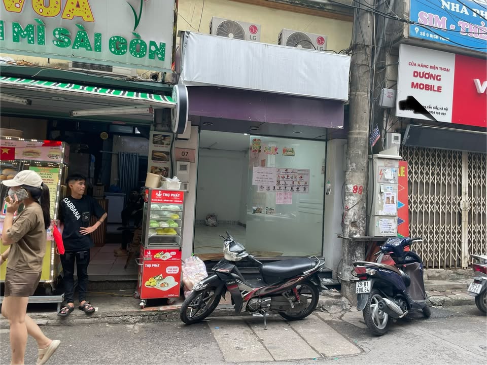 Cửa hàng cho thuê tại Cầu Giấy 30m² - Phù hợp kinh doanh ngay!