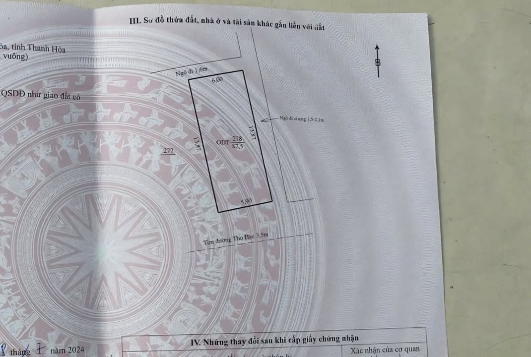 Đất mặt phố Thọ Hạc, Đông Thọ 83m² giá 3 tỷ - Tiềm năng kinh doanh vượt trội!