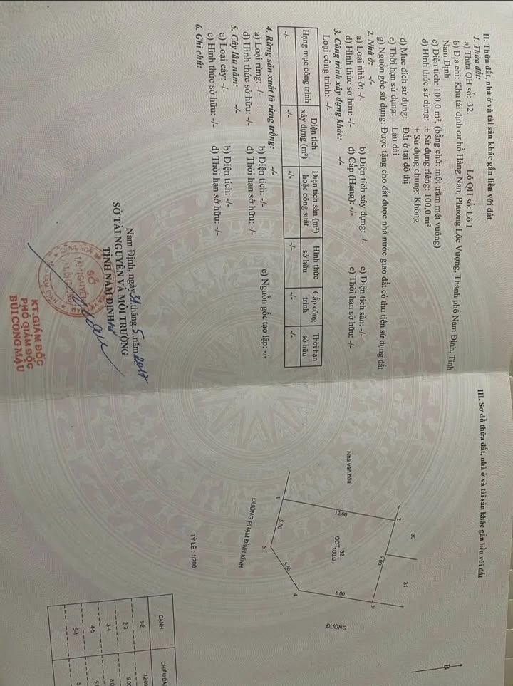 Đất lô góc mặt đường Phạm Đình Kính 100m² - Thích hợp kinh doanh sầm uất!