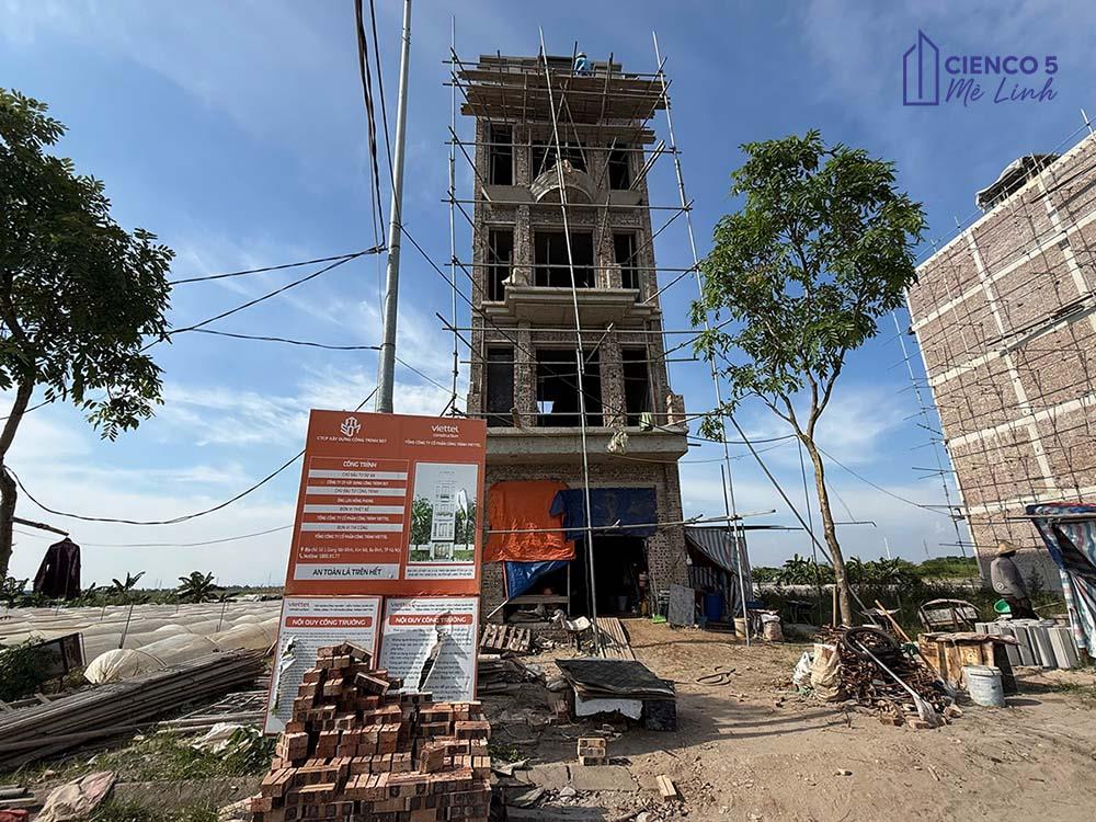 Đất liền kề 3 Cienco 5 Mê Linh 100m² giá 50 triệu/m² - Đầu tư sinh lời ngay!